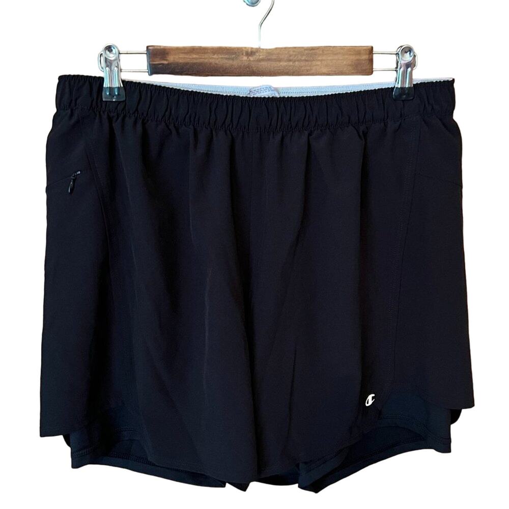 Champion Black Running Shorts Size 1X
